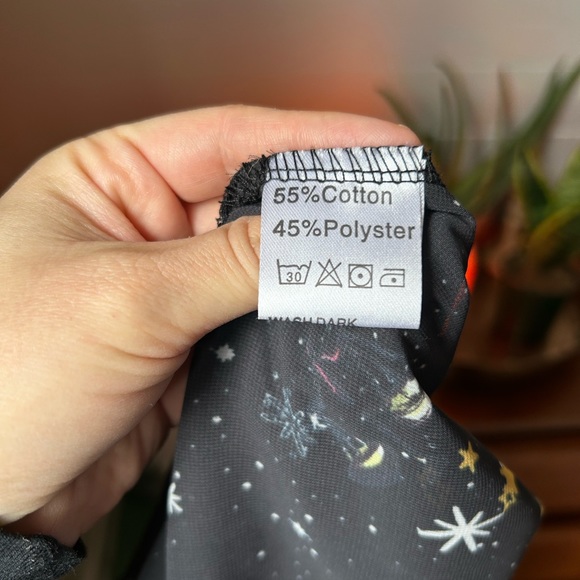 Sheer Celestial Print Dress - Picture 4 of 5